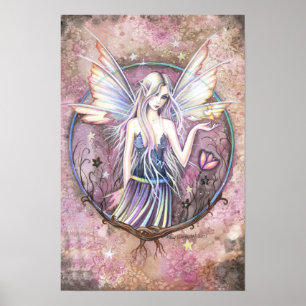 Wonderland Fairy Fantasy Art Poster