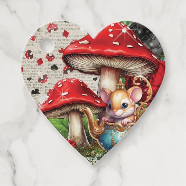 Wonderland, Obrigado, Etiqueta de Presente (Frente)