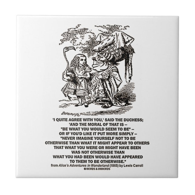 Wonderland Seria O Que Você Pareceria Ser Duquesa (Frente)