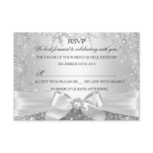 Wonderland Silver RSVP