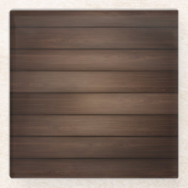 Wood Grain Striped Brown Abstract Fashion Art