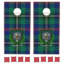 Wood Scottish Clan Tartan Crest