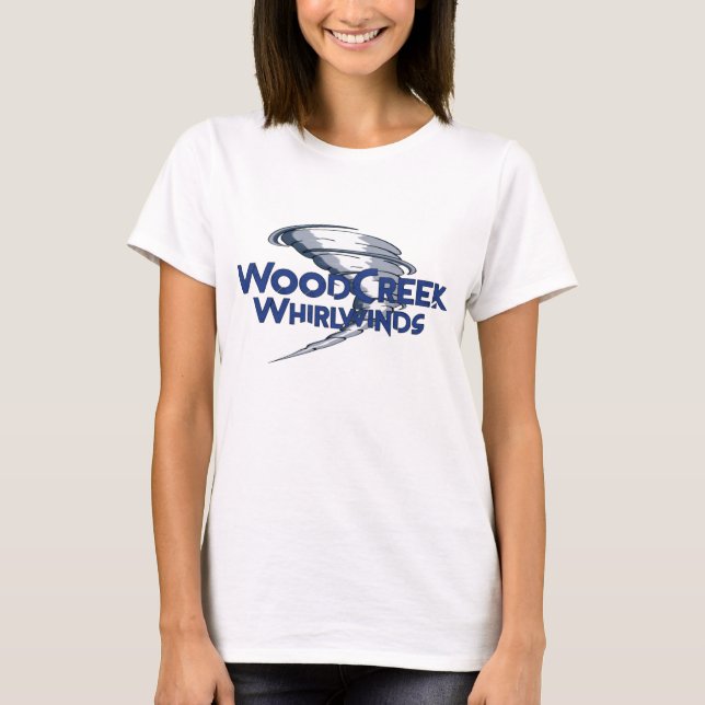 Woodcreek Whirlwinds Gauvin 33 Camisa para Mulhere (Frente)