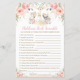 Woodland Animal Floral — Livro Infantil