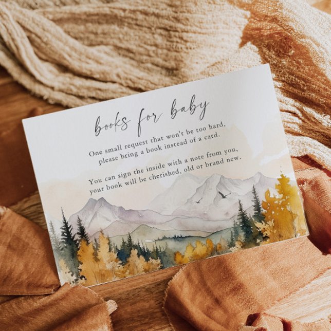 Woodland Books para Bebê Inserir Cartão Russo (Criador carregado)