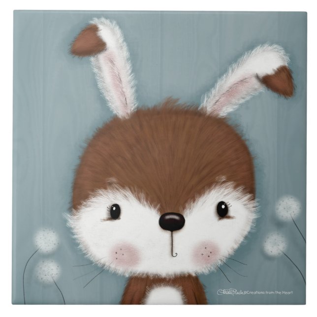 Woodland Bunny Portrait (Frente)