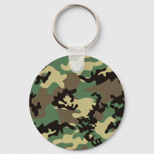 Woodland Camo Chaveiro