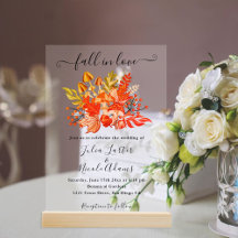 Woodland Fall Mushroom Wildflower Wedding