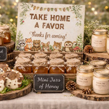 Woodland Forest Animal Baby Shower