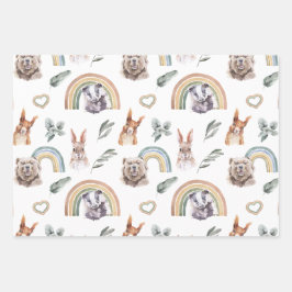Woodland Greenery | Animais florestais e arco-íris