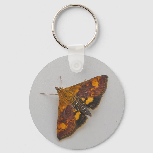 Woodland Orange Moth Chaveiro (Frente)