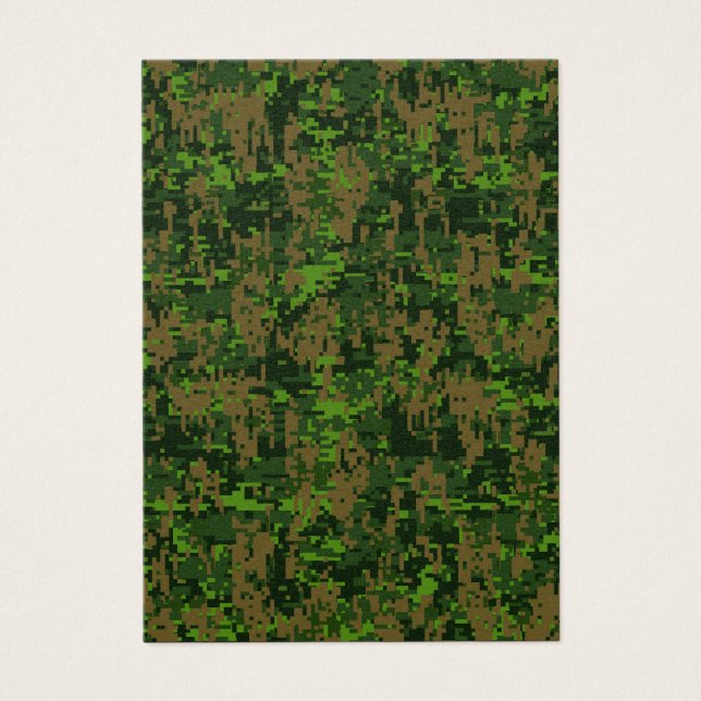 Woodland Style Digital Camouflage Accent (Frente)