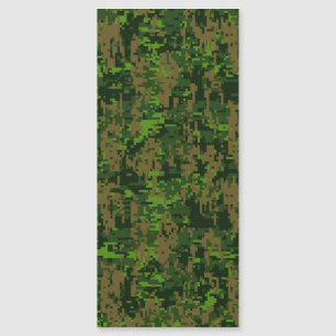 Woodland Style Digital Green Camouflage Decor