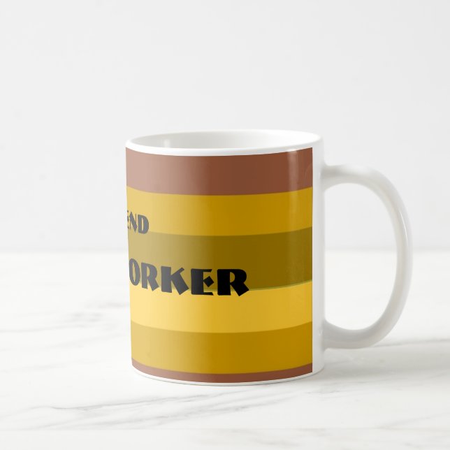 Woodworker de Fim de Semana - caneca (Direita)