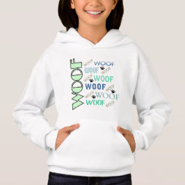 WOOF & WOOF com patas garotas Hoodie