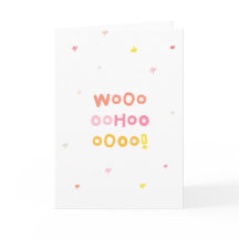 WooHoo! (Parabéns) Cartão Saudável