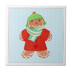 WOOLIE GINGERBREAD 4.25x4.25 Azulejo cerâmico + ne