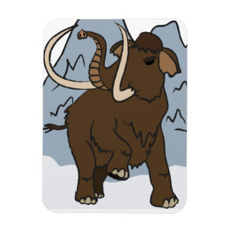Wooly Mammoth com ímã de prêmio