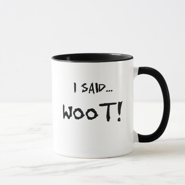 Woot - caneca codificada binário (Direita)