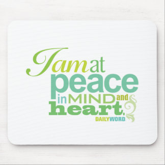 WORD® DIÁRIO "paz interna" Mousepad