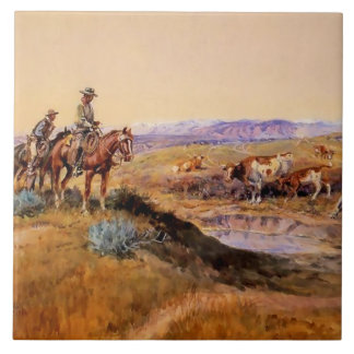 “Worked Over” Western Art by Charles M Russell