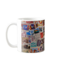 World of Stamps - Caneca de café