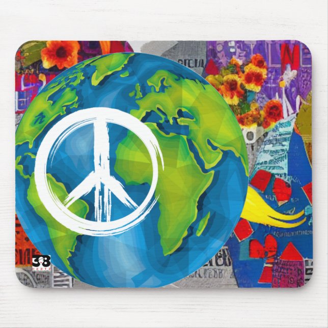 World Peace Mouse Pad (Frente)