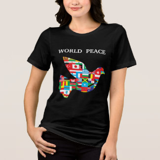 world peace Tri-Blend Shirt