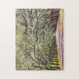 Wormsloe Savannah Oaks Desafiando a Quebra-cabeça 