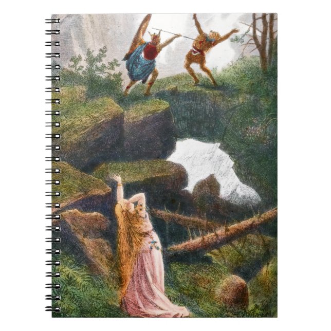 Wotan e Hunding, caderno (Frente)