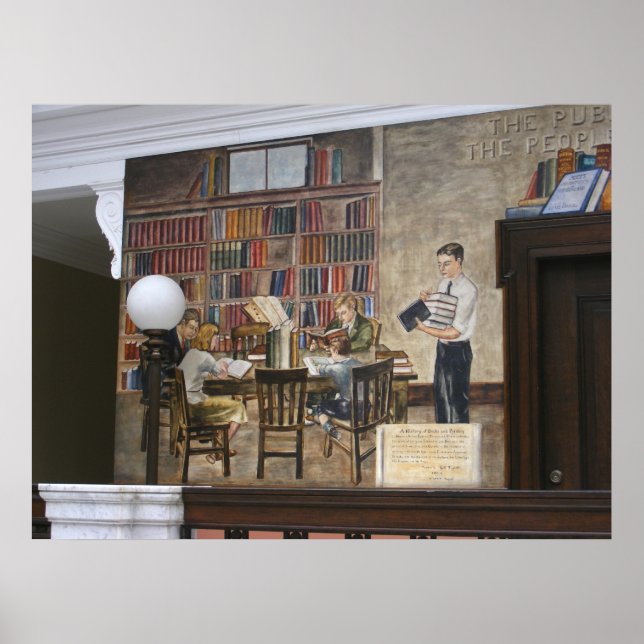 WPA Murals 8 ~ impressão (Frente)