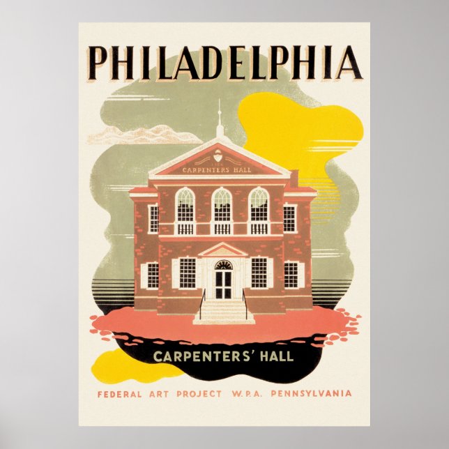 WPA Poster Philadelphia (Frente)