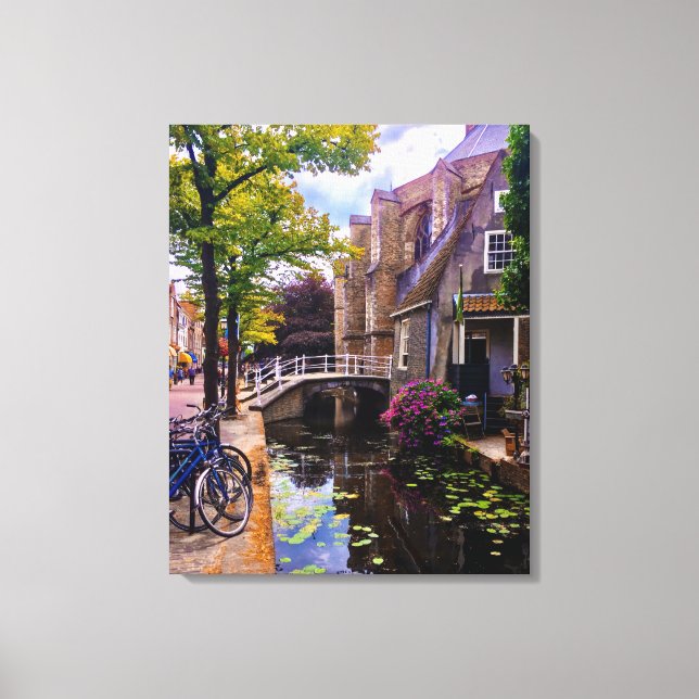 Wrapped canvas - Amsterdam (Frente)