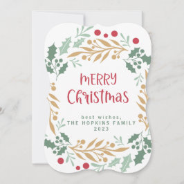 Wreath e Script de Natal | Feliz Natal