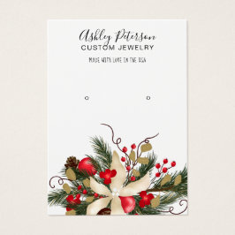 Wreath floral aquarela com biqueira