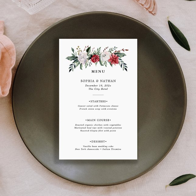 Wreath Natal | Menu Floral Holiday Wedding (Criador carregado)