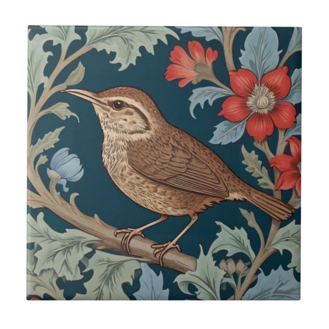 Wren William Morris Estilo virado para a esquerda  (Frente)