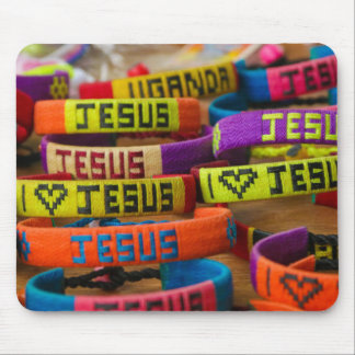 Wristbands coloridos Mousepad de Jesus