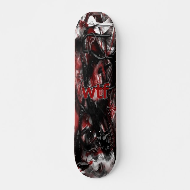 Wtf Skateboard Deck (Frente)