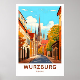 Wurzburg Alemanha Viagem Impressão