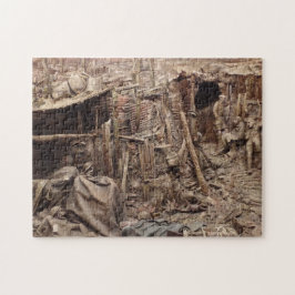 WW1 - Quebra-cabeça da estação de molho da Primeir