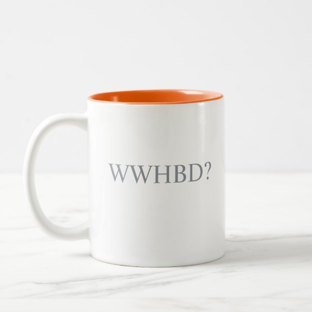 WWHBD? caneca (Esquerda)