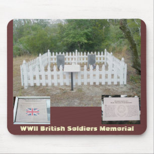 WWII British Graves OBX Mousepad