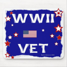 WWII Vet - Em Honra - Mousepad