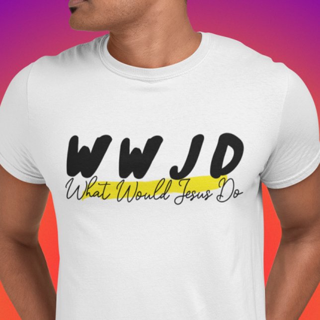 WWJD Shirt – Minimalist Highlight Design (Criador carregado)