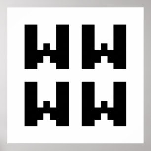 WWW   LOL - Poster do Internet Slang Japonês