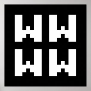 WWW   LOL - Poster do Internet Slang Japonês