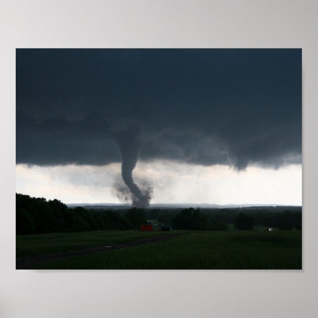 Wynnewood, OK EF4 Tornado Poster (Frente)