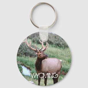 WYOMING ELK Chaveiro