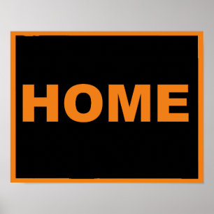 Wyoming Home Longe Do Sinal De Poster